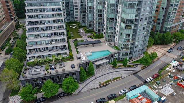 9 Avenue At Port Imperial Unit 313, West New York, NJ 07093 - drone / aerial view of apartment complex / building