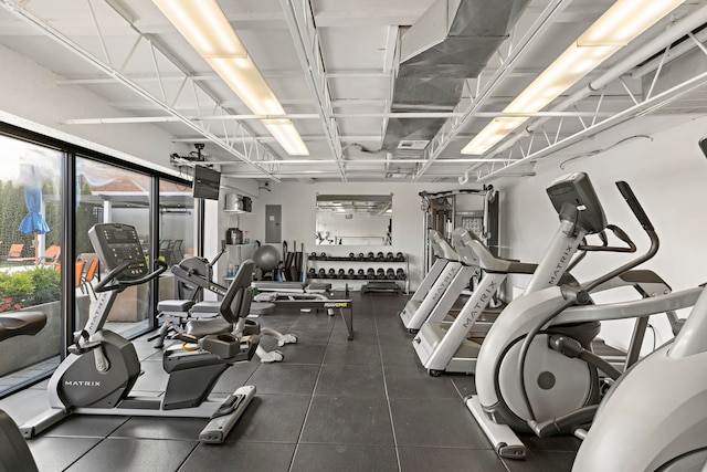 1 Greene St Unit 710, Jersey City, NJ 07302 - view of workout area