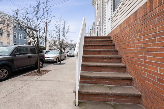 view of staircase