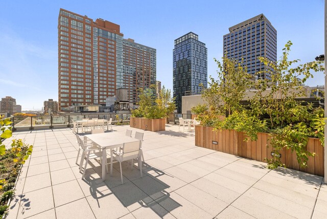 43 Provost St Unit 10O, Jersey City, NJ 07302 - view of patio with a city view