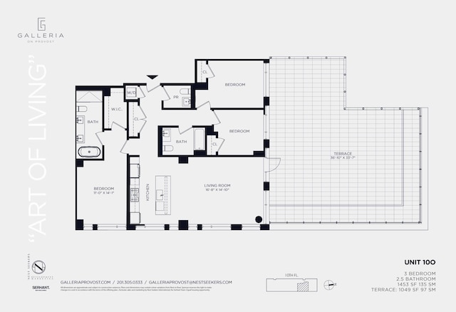 43 Provost St Unit 10O, Jersey City, NJ 07302 - home floor plan