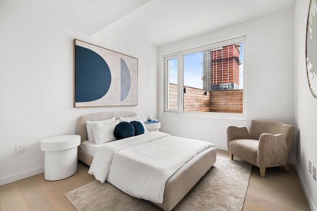 43 Provost St Unit 10O, Jersey City, NJ 07302 - bedroom featuring wood finished floors and baseboards