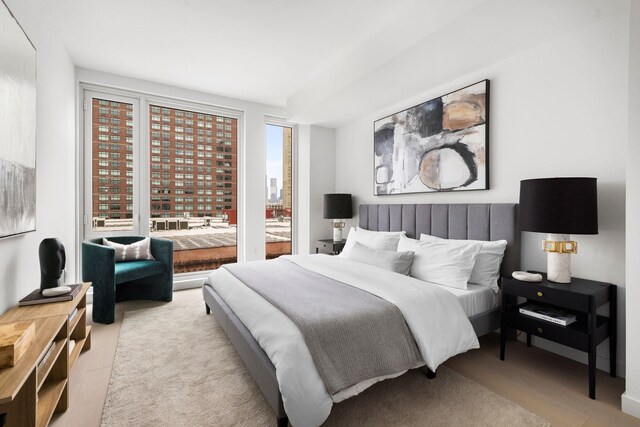 43 Provost St Unit 10O, Jersey City, NJ 07302 - bedroom featuring a city view