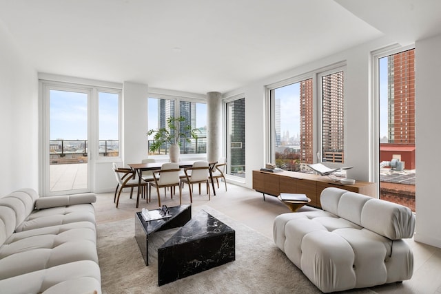 43 Provost St Unit 10O, Jersey City, NJ 07302 - view of living room