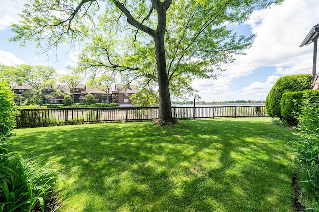 74 Harbor Ky, Secaucus, NJ 07094 - view of yard featuring a water view and a residential view