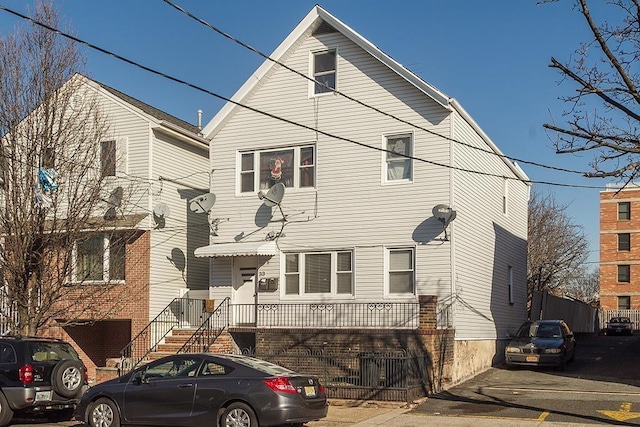 33 W 24th St, Bayonne, NJ 07002 - view of traditional-style house