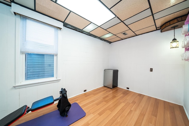 20 W 22nd St, Bayonne, NJ 07002 - exercise area featuring light wood-style floors