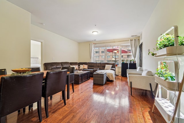 20 Avenue At Port Imperial Unit 113, West New York, NJ 07093 - living area with hardwood / wood-style floors