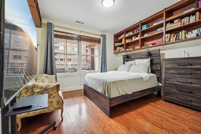 20 Avenue At Port Imperial Unit 113, West New York, NJ 07093 - bedroom with hardwood / wood-style flooring and baseboards