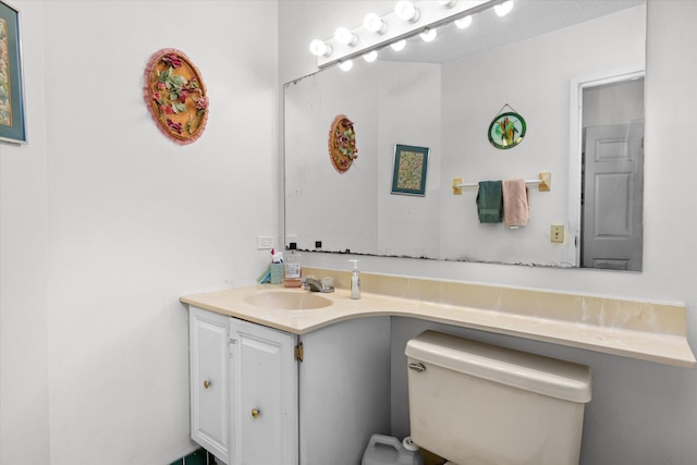 401 Harmon Cv, Secaucus, NJ 07094 - bathroom with toilet and vanity