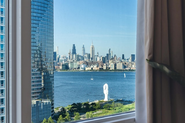 20 Newport Pkwy Unit 2008, Jersey City, NJ 07310 - water view with city skyline