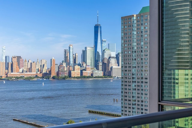 20 Newport Pkwy Unit 2008, Jersey City, NJ 07310 - view of city skyline featuring a nearby body of water