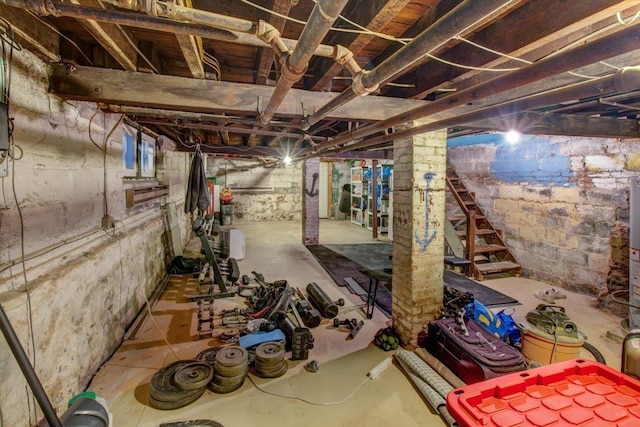 8212 2nd Ave, North Bergen, NJ 07047 - view of unfinished below grade area
