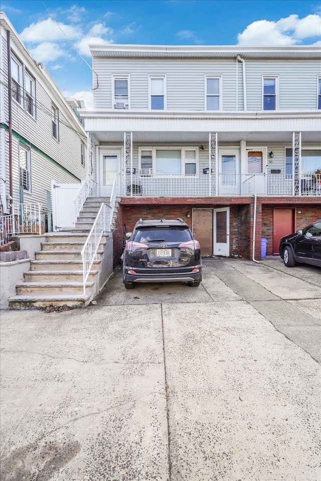 view of townhome / multi-family property