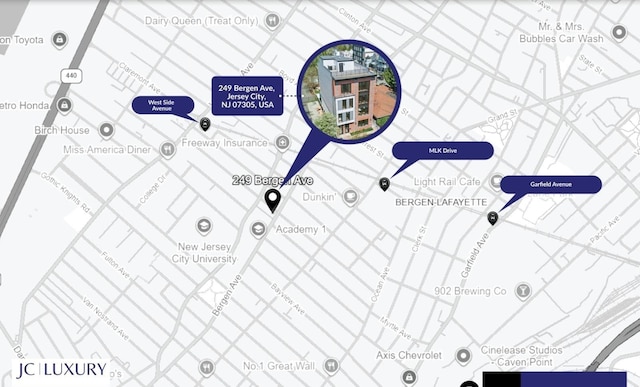 map of property / related area