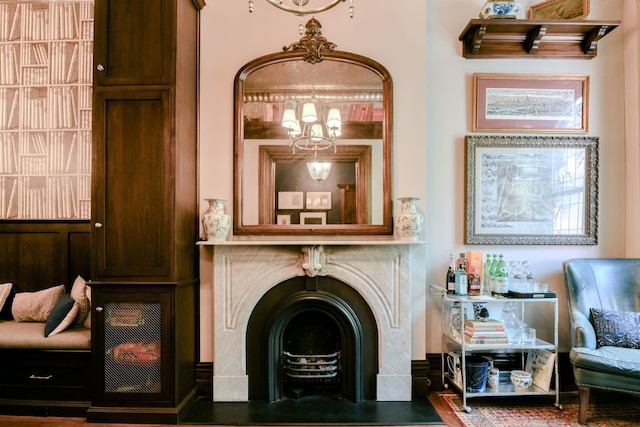 view of sitting room