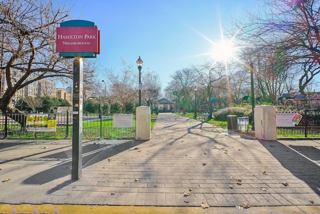 view of street