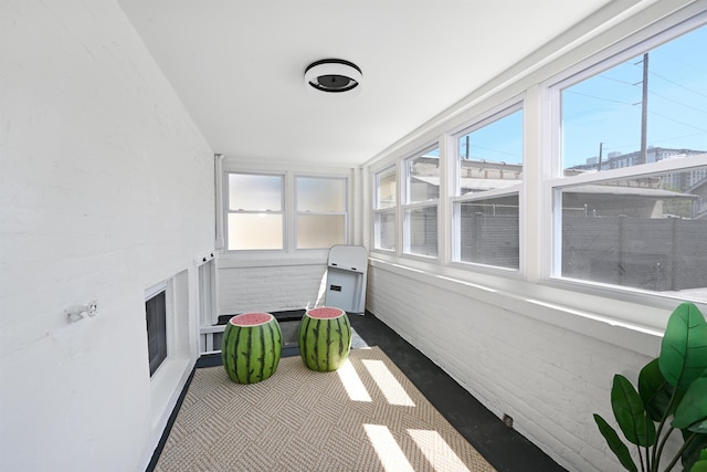 372 Webster Ave, Jersey City, NJ 07307 - sunroom featuring healthy amount of natural light and carpet