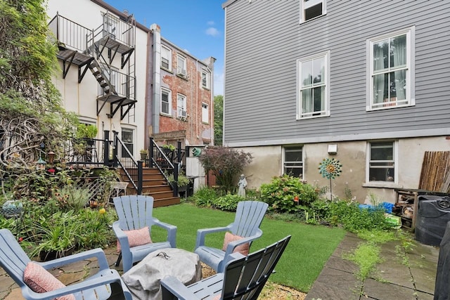 view of patio / terrace featuring a wooden deck