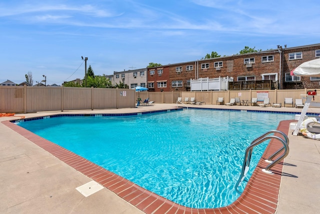 1225 Kennedy Blvd Unit 7C, Bayonne, NJ 07002 - community pool with fence and a patio