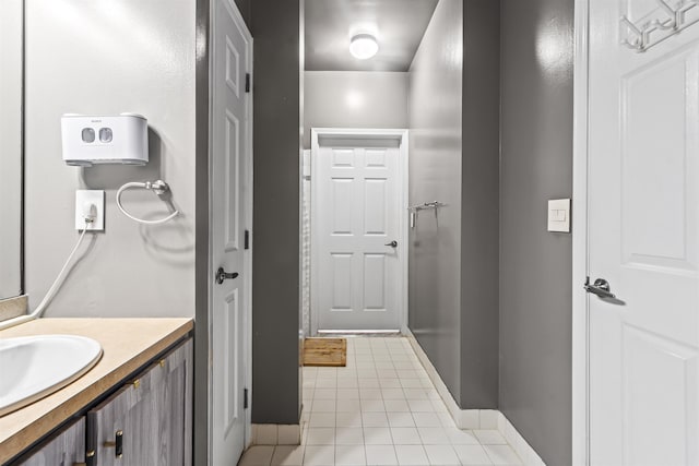 24 Ave At Port Imperial Unit 328, West New York, NJ 07093 - bathroom featuring tile patterned floors and vanity