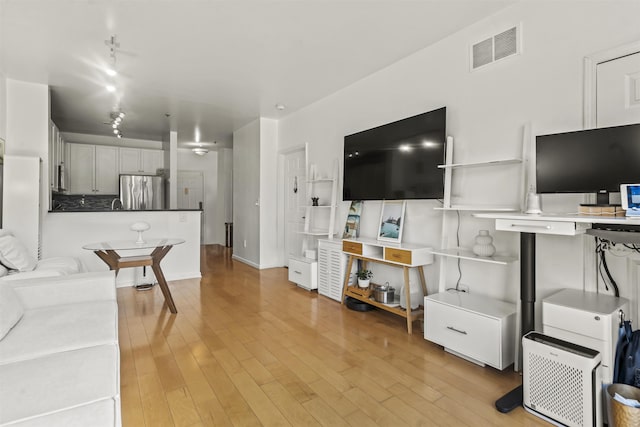 24 Ave At Port Imperial Unit 328, West New York, NJ 07093 - living room with light wood-type flooring