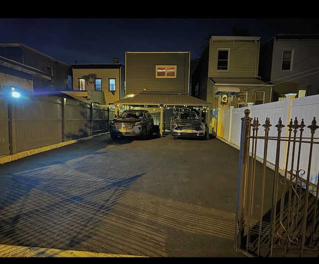 67 Winfield Ave, Jersey City, NJ 07305 - view of parking at night