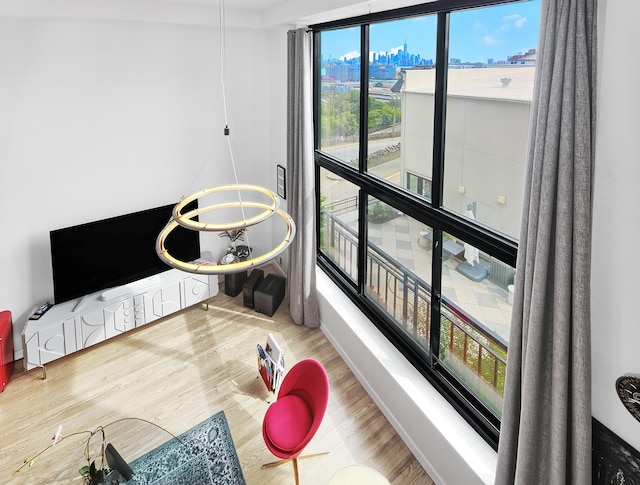 518 Gregory Ave Unit A213, Weehawken, NJ 07086 - interior space with a city view