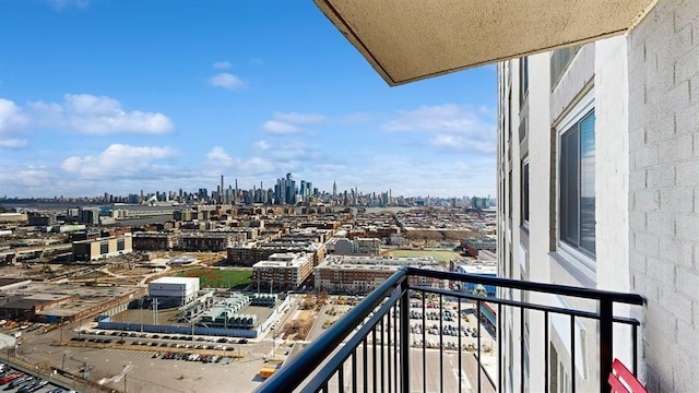 100 Manhattan Ave Unit 1912, Union City, NJ 07087 - balcony with a view of city