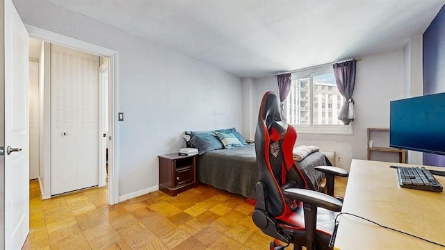 100 Manhattan Ave Unit 1912, Union City, NJ 07087 - bedroom featuring baseboards