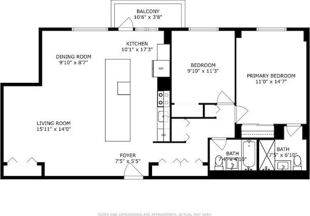 100 Manhattan Ave Unit 1912, Union City, NJ 07087 - plan