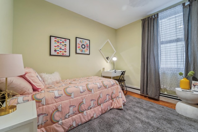 37 47th St, Weehawken, NJ 07086 - bedroom with wood finished floors and multiple windows