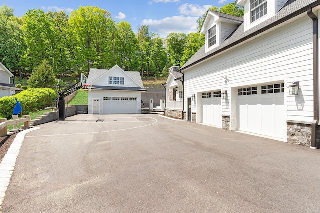 150 Mountain Ave, Pequannock Township, NJ 07444 - garage with asphalt driveway