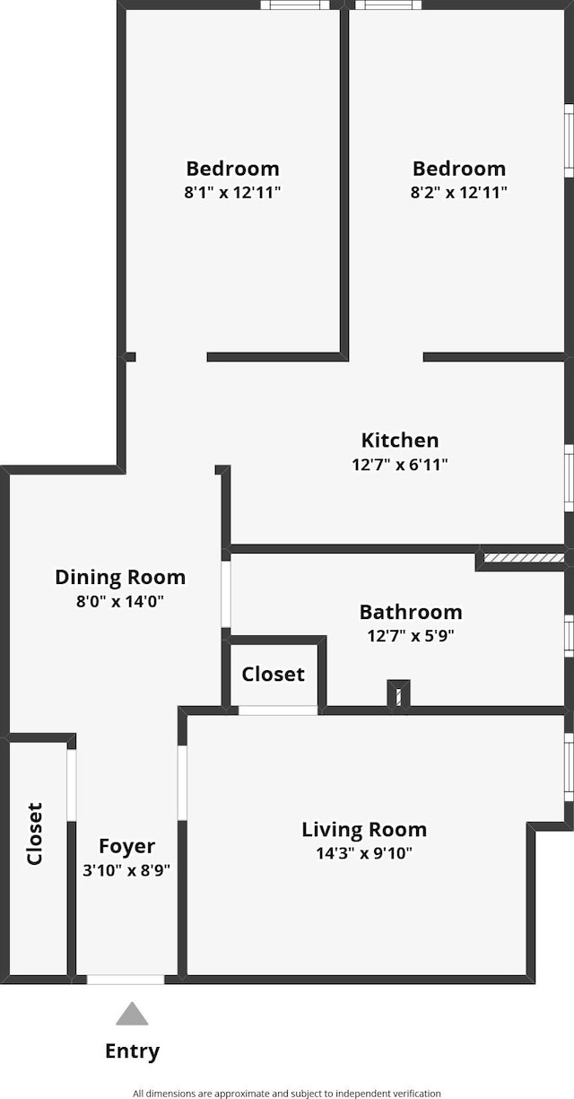 7612 Park Ave Unit C4, North Bergen, NJ 07047 - floor plan / room layout