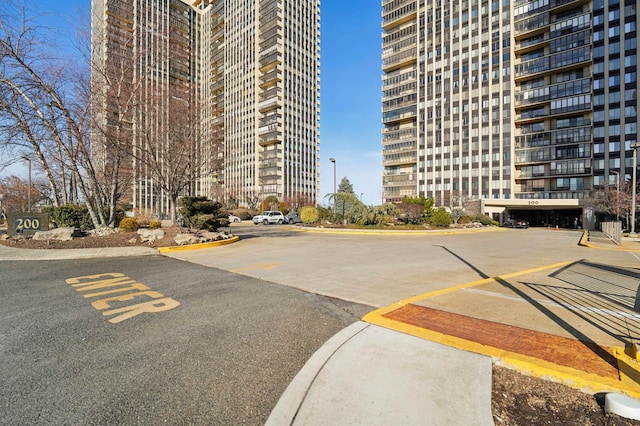 200 Winston Dr Unit 803, Cliffside Park, NJ 07010 - view of apartment building / complex with uncovered parking
