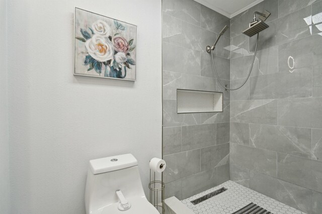200 Winston Dr Unit 803, Cliffside Park, NJ 07010 - full bathroom with tiled shower and toilet