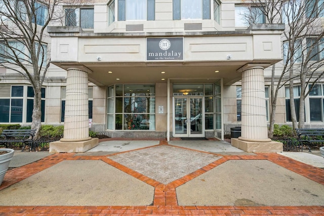 20 2nd St Unit 2001, Jersey City, NJ 07302 - entrance to property with french doors