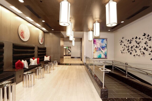 1200 Avenue At Port Imperial Unit 514, Weehawken, NJ 07086 - building lobby featuring recessed lighting