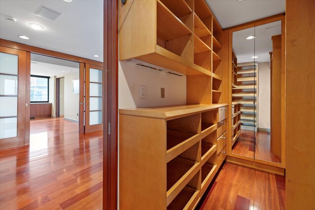 200 Old Palisade Rd Ph 4/5, Fort Lee, NJ 07024 - hall featuring wood finished floors and recessed lighting
