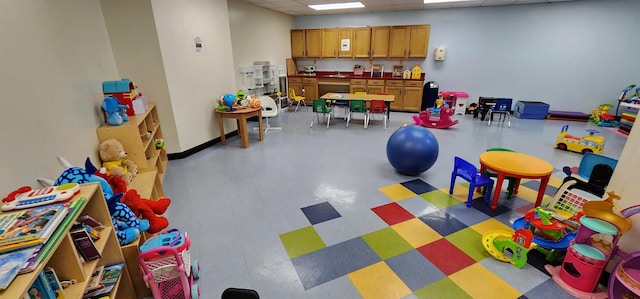 Harmon Cove Tower 336, Secaucus, NJ 07094 - recreation room featuring a drop ceiling