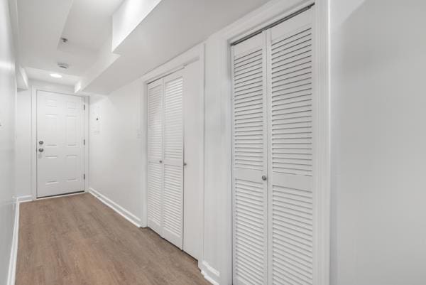 2608 Kennedy Blvd Unit 1, Union City, NJ 07087 - hallway with wood finished floors and baseboards