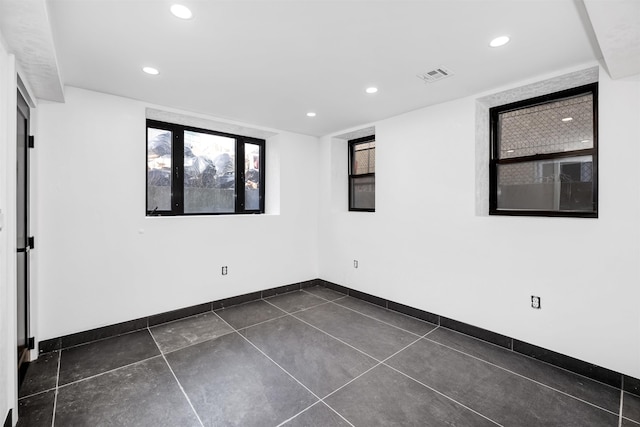829 Boulevard, Weehawken, NJ 07086 - spare room featuring a wealth of natural light, a city view, and wood finished floors