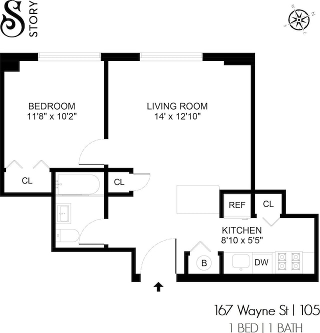 167 Wayne St Unit 105, Jersey City, NJ 07302 - photo 11