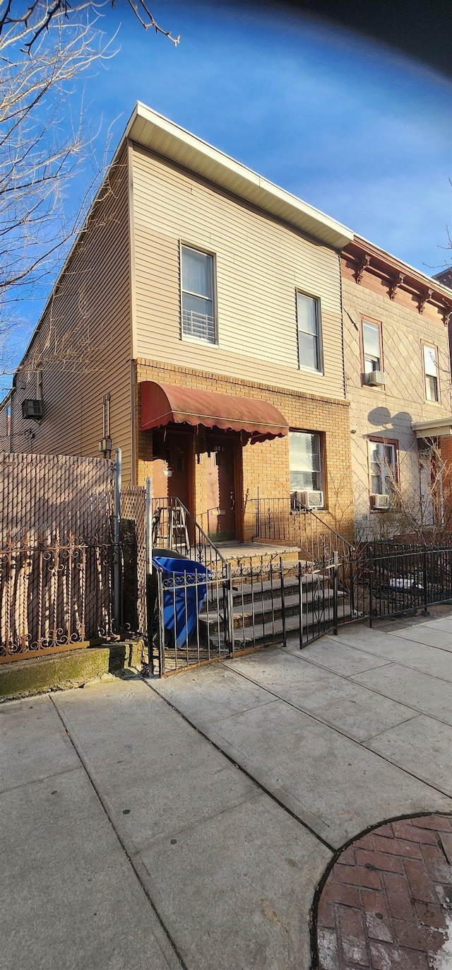 exterior space with fence