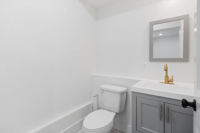 185 Gates Ave, Jersey City, NJ 07305 - half bath with toilet and vanity