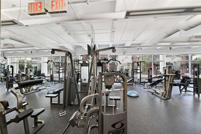 1500 Washington St Unit 8N, Hoboken, NJ 07030 - view of exercise room