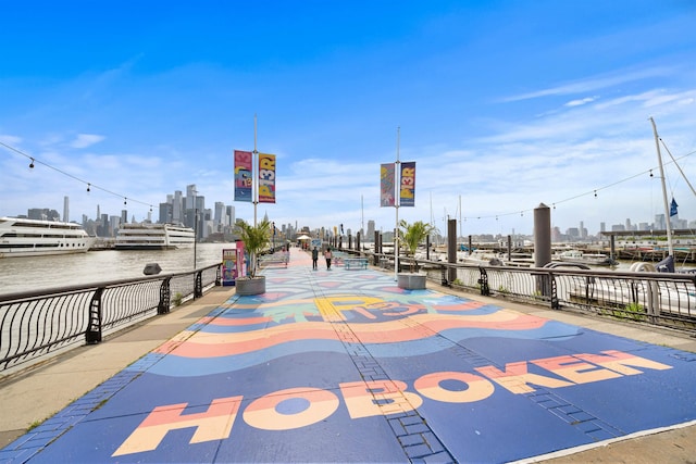 1500 Washington St Unit 8N, Hoboken, NJ 07030 - surrounding community featuring a skyline view