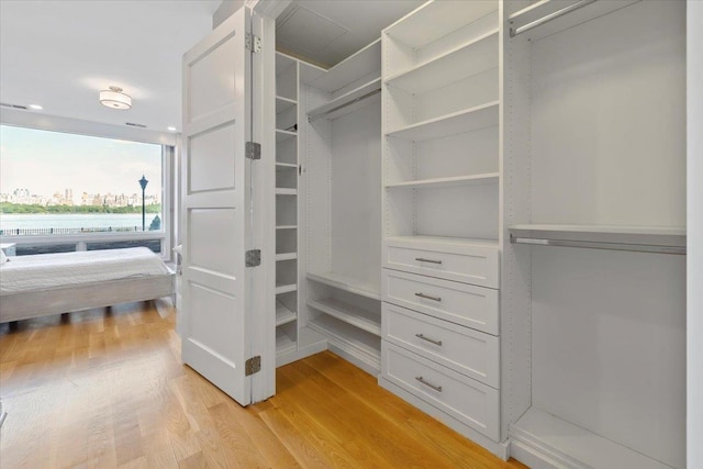 9 Somerset Ln Unit 118, Edgewater, NJ 07020 - walk in closet featuring light wood-style floors
