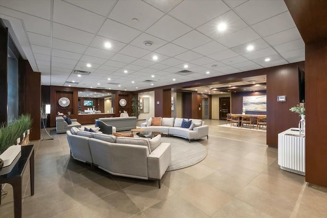 9 Somerset Ln Unit 118, Edgewater, NJ 07020 - lobby featuring a paneled ceiling