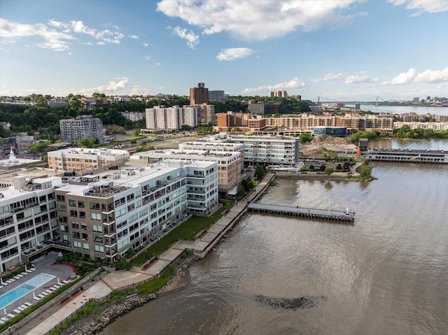 9 Somerset Ln Unit 118, Edgewater, NJ 07020 - view of urban area with a nearby body of water